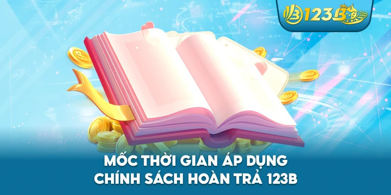 Mốc thời gian áp dụng chính sách hoàn trả 123B