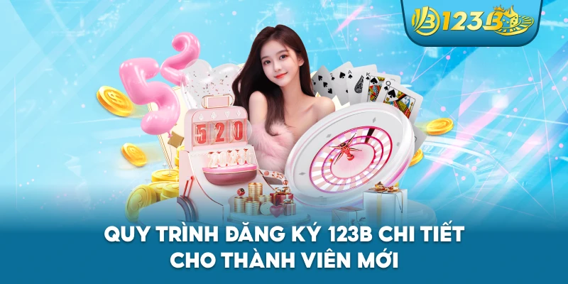Quy trình đăng ký 123B chi tiết cho thành viên mới
