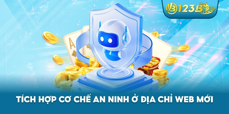 Tích hợp cơ chế an ninh ở địa chỉ web mới